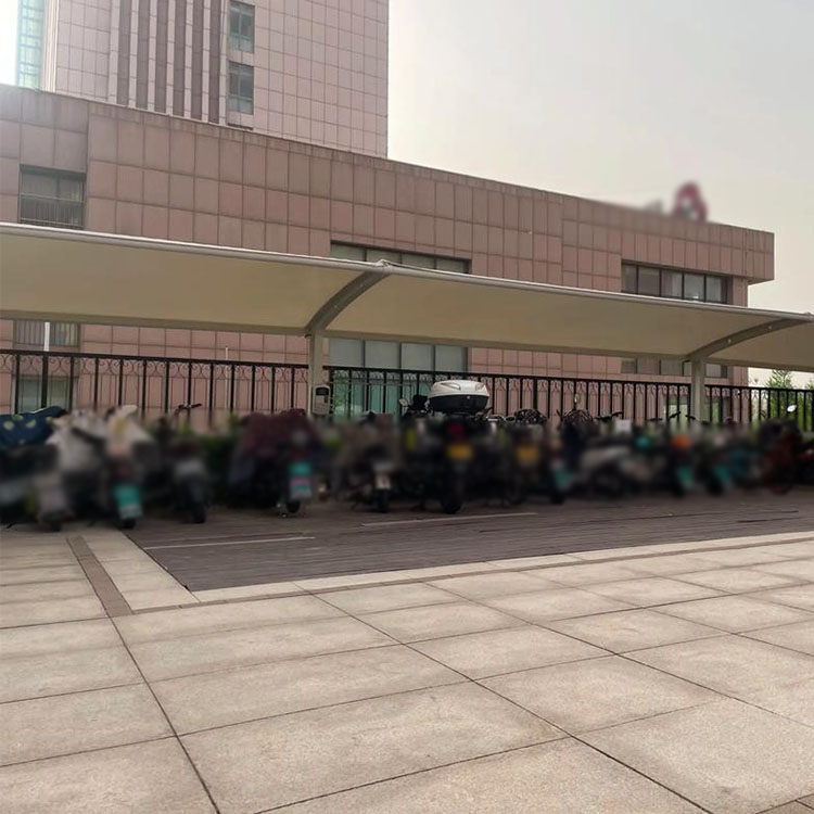 唐山膜结构电动车棚