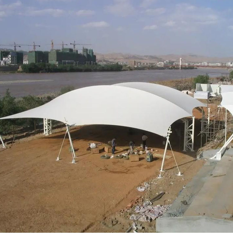 唐山膜结构汽车棚